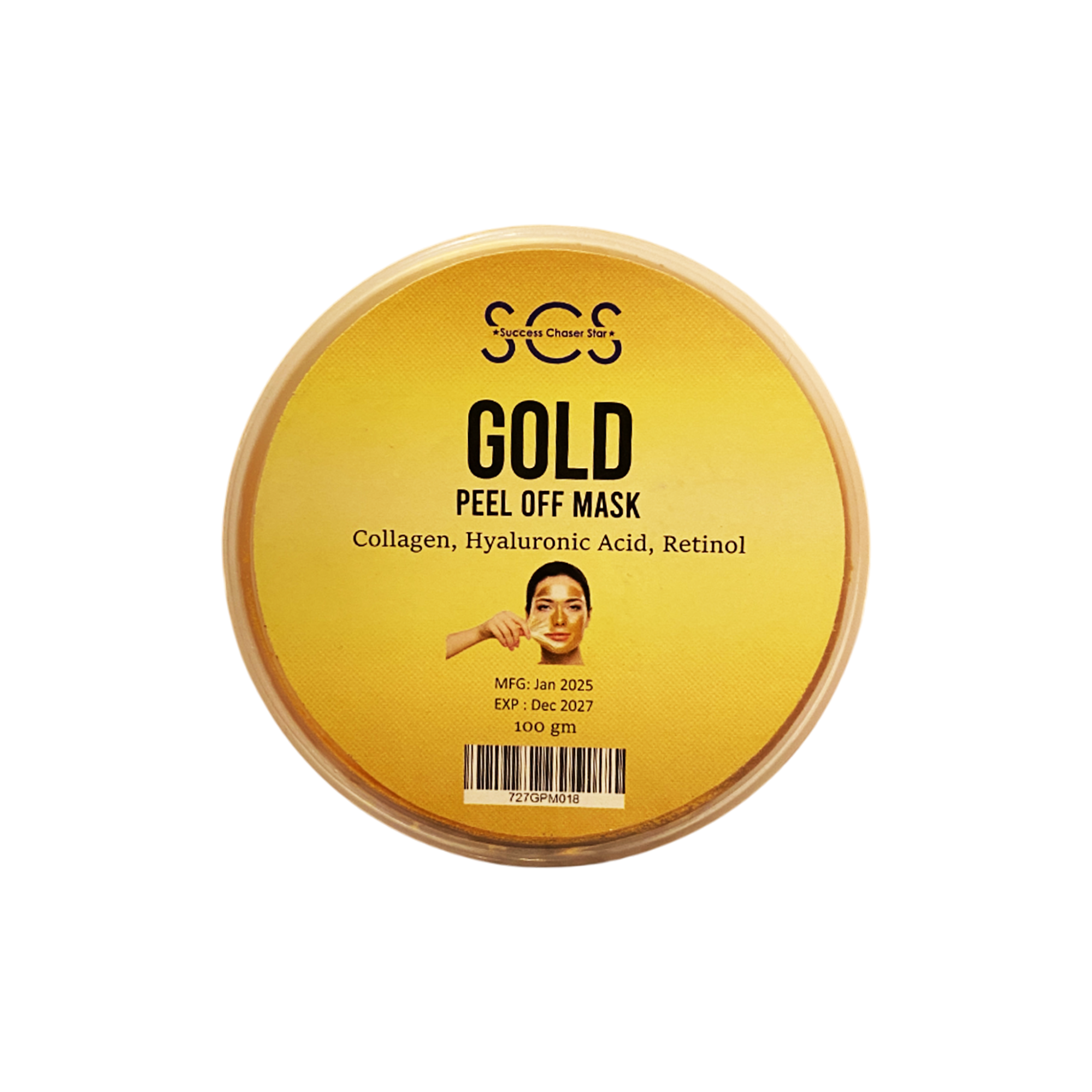 GOLD PEEL OF MASK